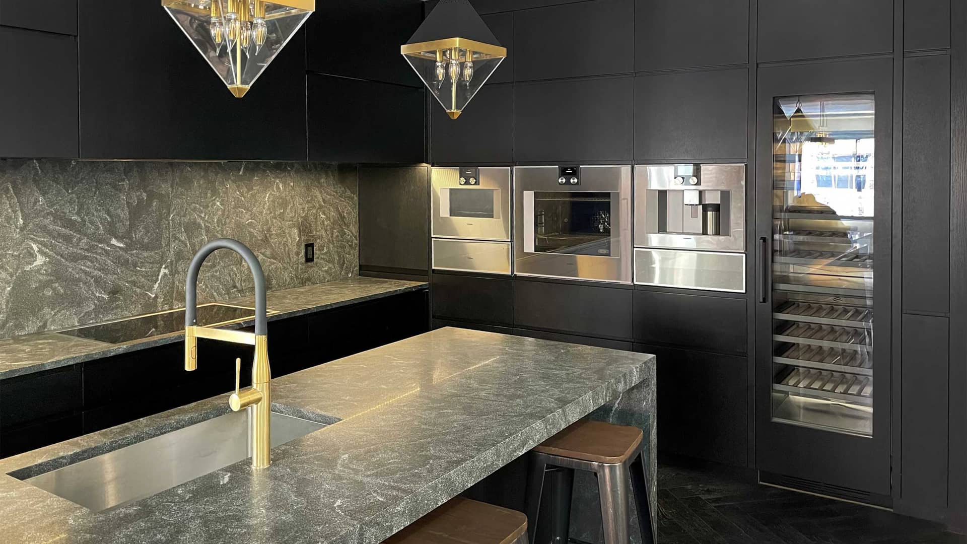 SEMTA custom kitchen project with tailored cabinetry